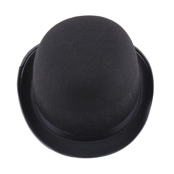 

wide brim hats black magic hat british wind felt gentleman holiday party performance jazz halloween props common for men and women, Blue;gray