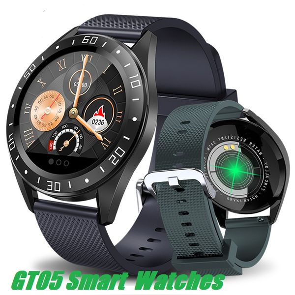 

смарт часы gt105 bluetooth водонепроницаемый монитор сердечного ритма артериального давления наручные часы мужчины женщины дамы вызов remind