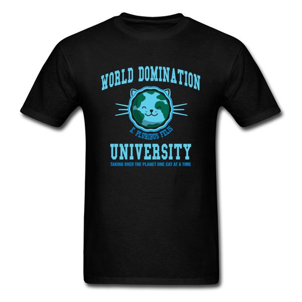 

cat t shirt world domination cartoon t shirt men funny blue black tshirt fashion summer astronaut pet tee sport hooded sweatshirt hoodie