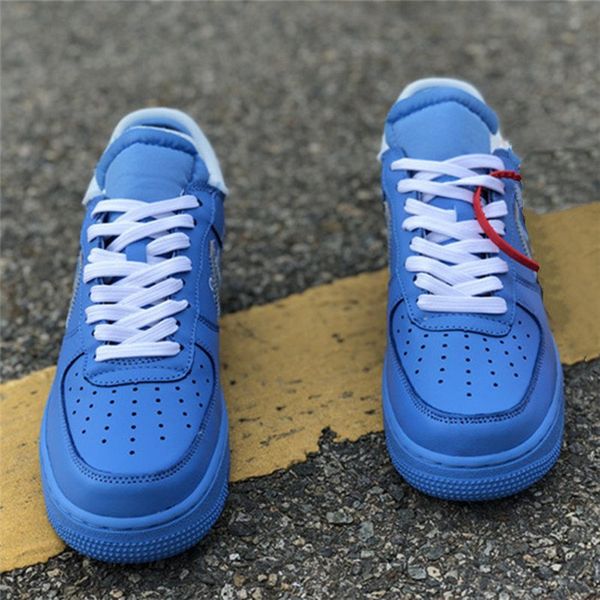 

mca 1 volt university blue yellow black white outdoor sneakers mens sport casual skateboard women low chaussure shoes