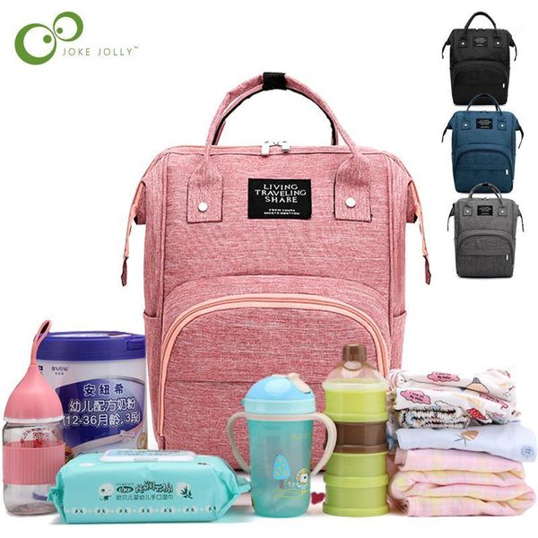 

diaper bags large capacity baby nappy changing mummy bag maternity backpack mum stroller care waterproof gyh1