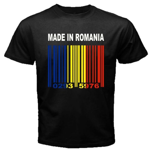 

made in romania romanian bucharest flag custom barcode numbers t shirt brand new fashion men's design a shirt sport hooded sweatshirt h