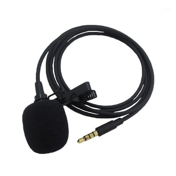 

mini portable microphone condenser clip-on lapel mic for an-droid phone1