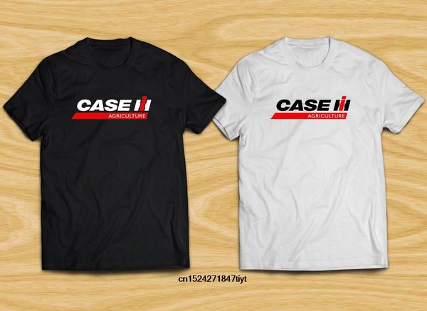 

case ih agriculture tractors company logo men's black white t-shirt s to 3xl summer fashion sport hooded sweatshirt hoodie