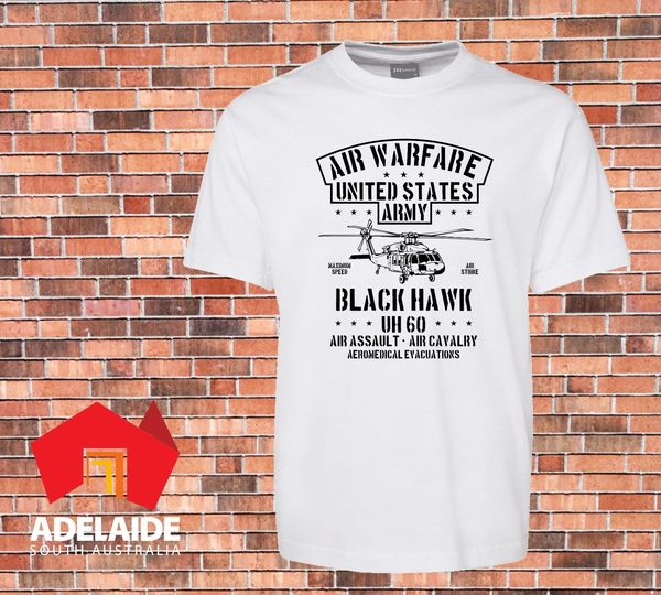 

2020 fashion t-shirt air warfare united states army black hawk vintage retro design tee shirt sport hooded sweatshirt hoodie