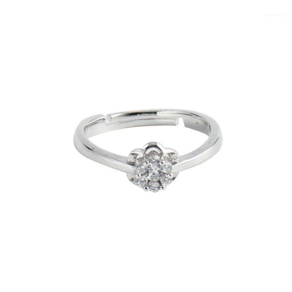 

band rings flower ring s925 silver women fashiong fine jewelry1