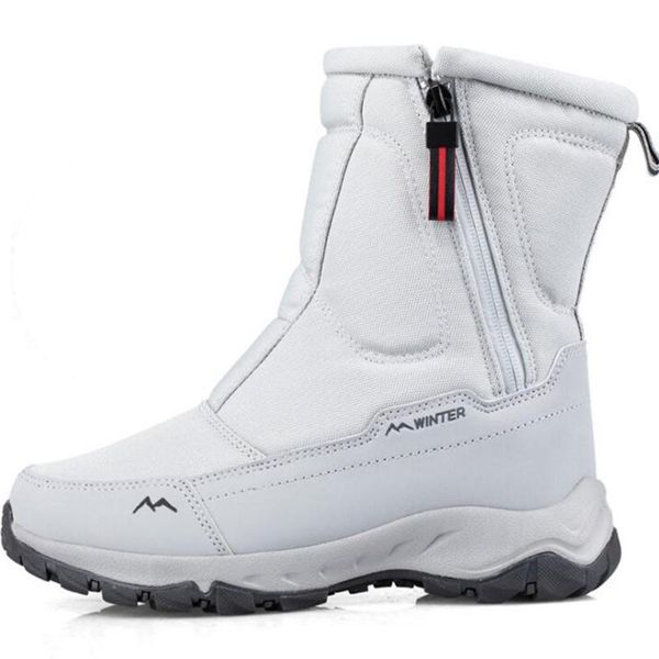 

сапоги женские зимние ботинки для женщин снегоступы женщин плюс бархат теплой для боковой молнии случайные лодыжки xx645, Black