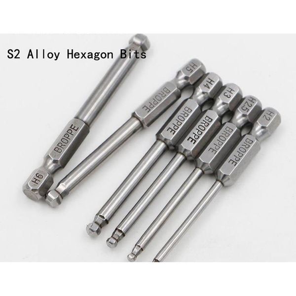 

s2 alloy steel power electric drill bits screwdriver ball bits 65-150mm hex wrench screwdriver bit