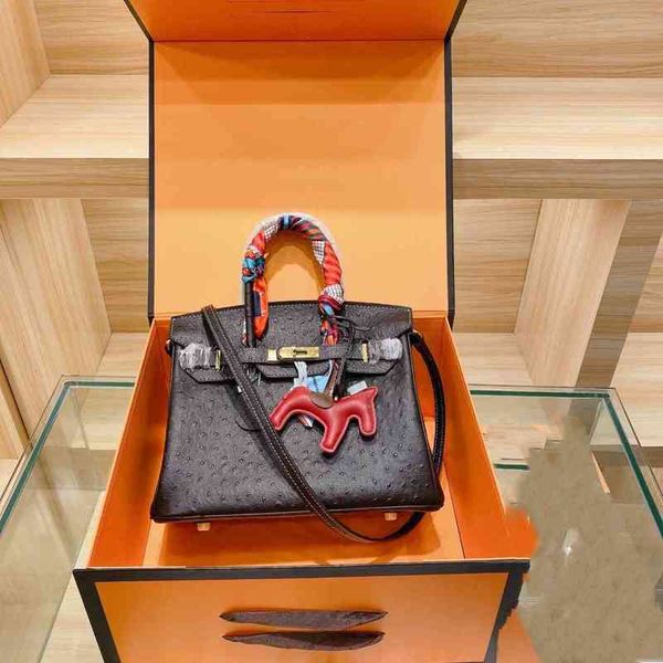 

designer bags hermees portable handbag herme handbags women patch luxurys single buckle dark gray solid color large belt decoration soft han