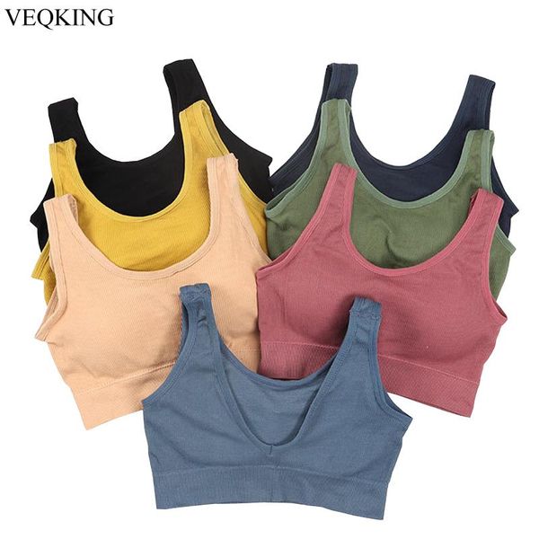 

veqking women v back sports bras,breathable wrapped chest exercise sports bra ,wirepadded running gym fitness yoga bras, White;black