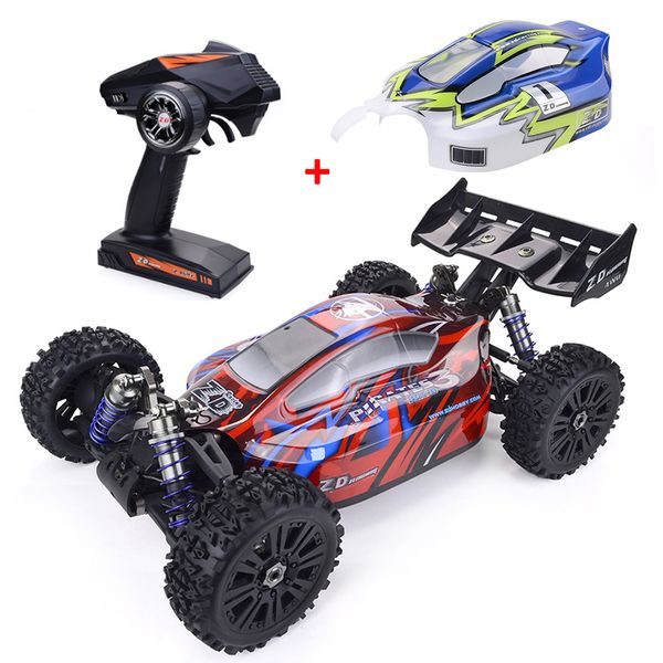 

zd racing 9020 rc cars 1/8 4wd 120a esc 4274 motor rc brushless buggy without battery charger off-road vehicle modle rc toy boy