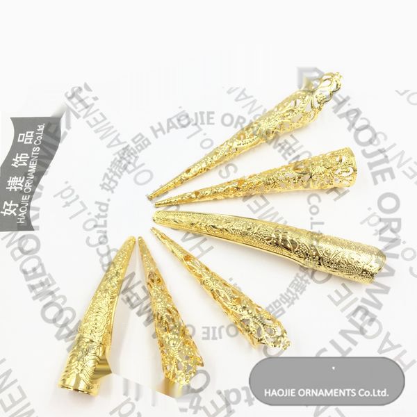 

uh7ac palace ancient costume metal cover armour accessory sleeve guanyin finger cuff thousand-hand cuff finger dance cosplay belly armour ac