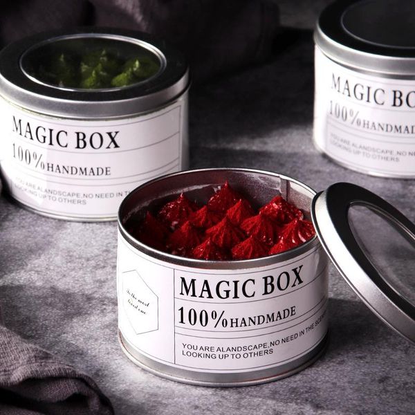 

gift wrap 6pcs 300ml tinplate dessert tin fruit bean milk box cupcake mousse ice cream
