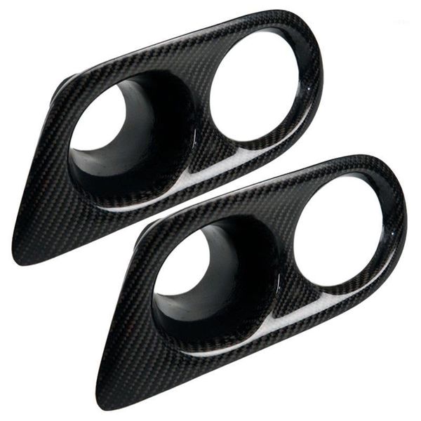 

real carbon fog light cover surrounds air duct for 3 series e46 m3 01-061