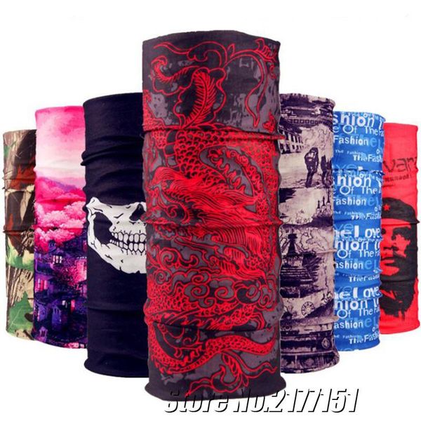

scarves multifunctional bandana camouflage skull scarf motorcycle bycle seamless tubular outdoor sports headband magic ring, Blue;gray