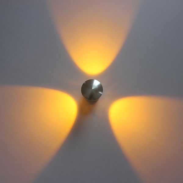 

wall lamp mini 3w led sconces ac85-265v bedroom bedside mounted light luminary aluminum for living room loft