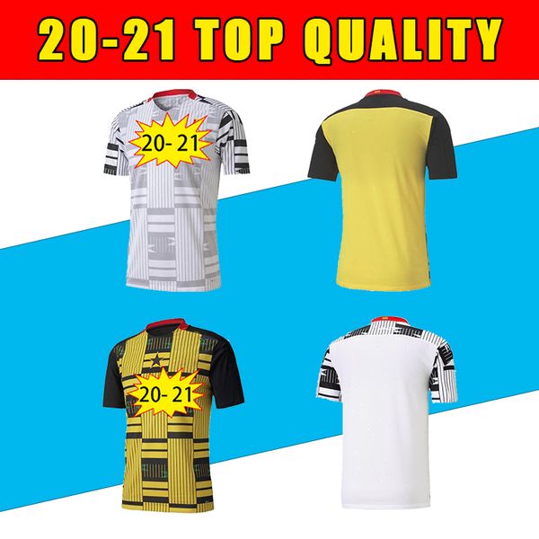 

ghana thomas national team soccer jerseys 2020 21 schlupp kudus j.ayew caleb ekuban samuel owusu home away football shirt, Black;yellow