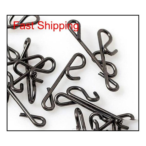 

400pcs braid knotless connectors fishing line wire connector fishing barrel swivel accessory pesca qylsev bdehome