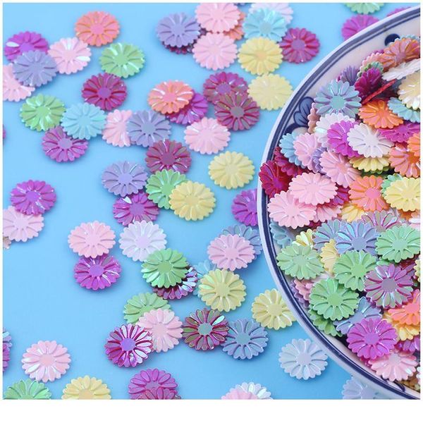 

10g/lot daisy flower paillettes loose sequins for crafts diy glitter confetti nails art decoration sequin sewing accesso jlljom