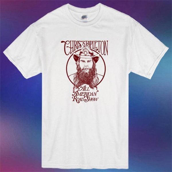 

new chris stapleton american legend singer logo white t shirt size s 3xl t shirt plus size tee sport hooded sweatshirt hoodie
