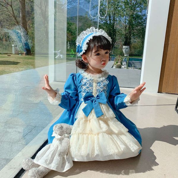 

spanish girl's autumn spring and drs children's lolita skirt kxuf, Red;yellow