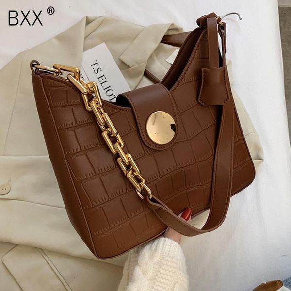 

bxx] scrub pu leather shoulder bags for women 2020 winter crossbody bag lady handbags female luxury travel bag ho971