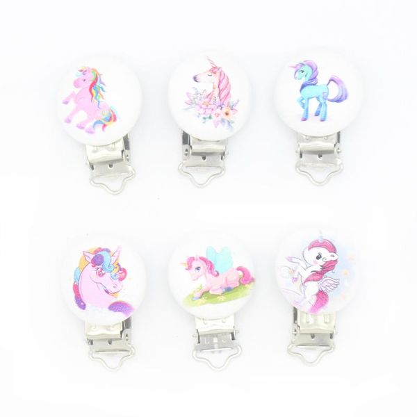 

unique pacifier teething 5pcs nipple diy wooden holder clasps clips teether clip accessories pattern baby sqcghd pingtoy