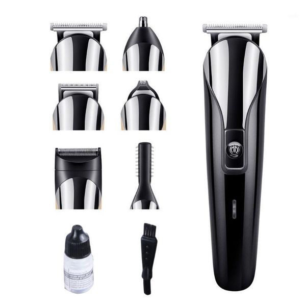 

6 in 1 electric shaver nose hair trimmer rechargeable hair clipper grooming kit1
