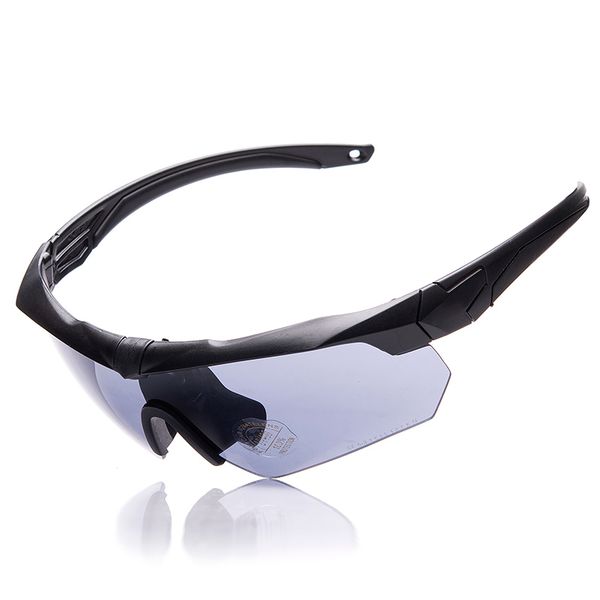 

lspecial cs bulletproof military version soldier shooting glasses explosion proof tactical goggles myopia outdoor sunglasses male m, White;black
