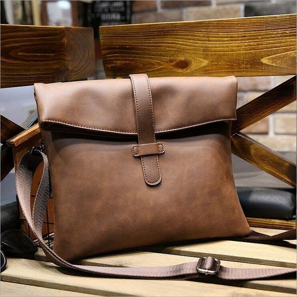 

briefcases men's leather briefcase messenger bag shoulder bag1