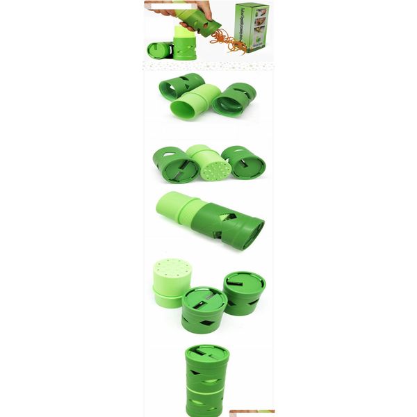 

vegetable cutter fruit slicer spiralizer easy garnish veggie twister processing device kitchen gad jllpcq bdegarden