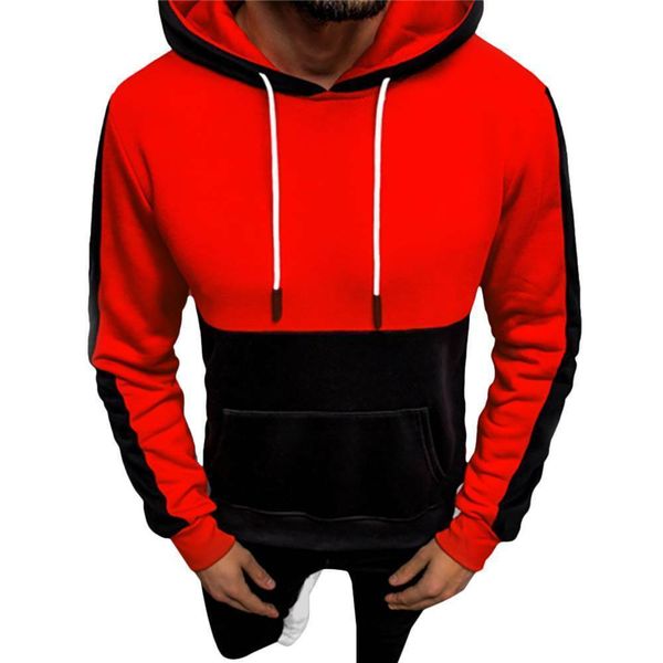 

outwear coat pullover for men hooded hoodies sweatshirt sweater jumper hoody street wear sweatshirts, Black