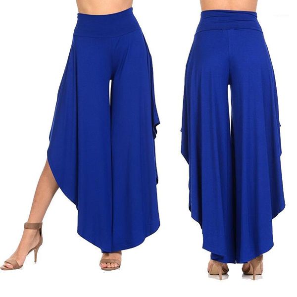 

wide leg pants vadim 2020 autumn nine points europe and the new women loose comfortable wide feet pants1, Black;white