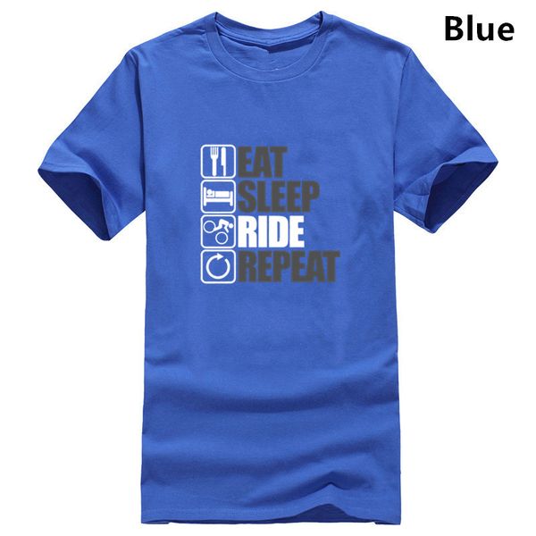 

eat sleep ride repeat mountain biker t shirt ide singletrack downhill mtb men tees casual t shirts sport hooded sweatshirt hoodie