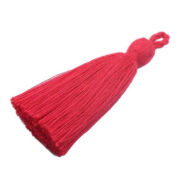 

8cm cotton tassel hanging rope fringe tassel for sewing curtains garment home decoration jewelry craft accessories 10pcs lot h bbyxtf