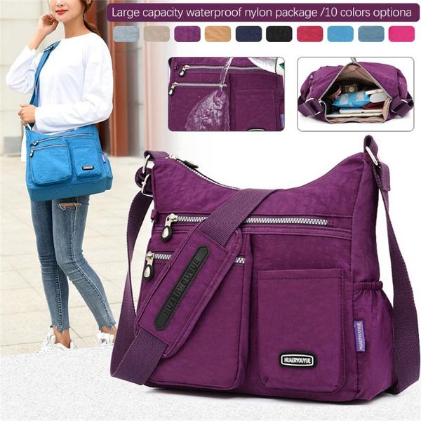 

women nylon shoulder bag large-capacity waterproof elegant daily shopping bags women bag casual female bags 2020