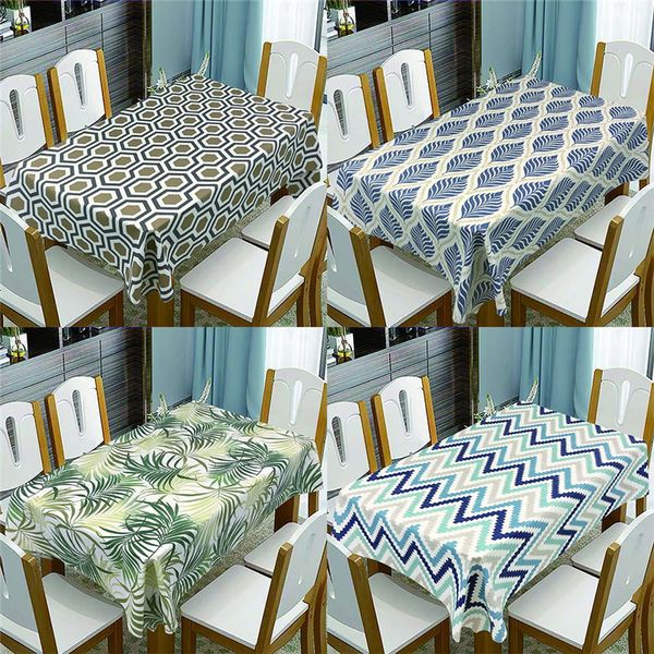 

creative print table cloth antifouling oil-proof waterproof non-slip table cloth home l restaurant bar must designer table cloth