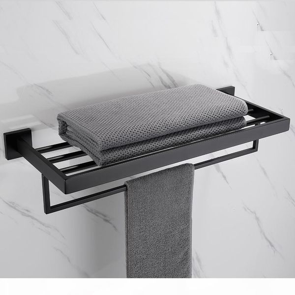 

sus 304 stainless steel bathroom hardware set black matte paper holder toothbrush holder towel bar bathroom accessories bbywrz wrhome