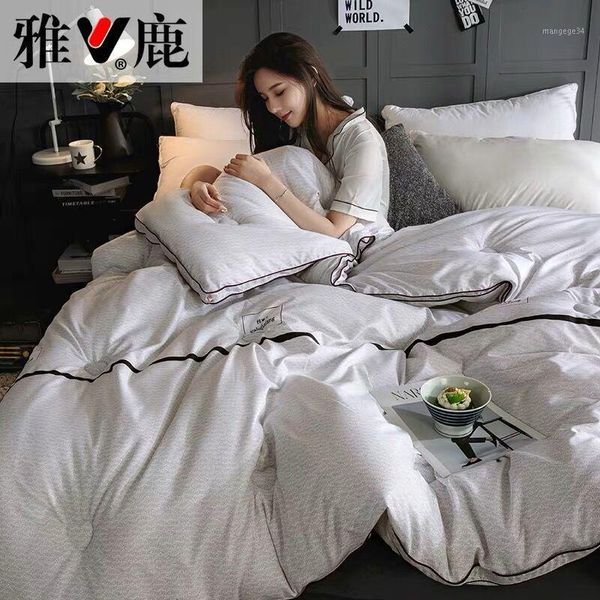 

new 100% white superfine fiber winter quilt comforter polyester blanket duvet filling with cotton cover twin queen king size1