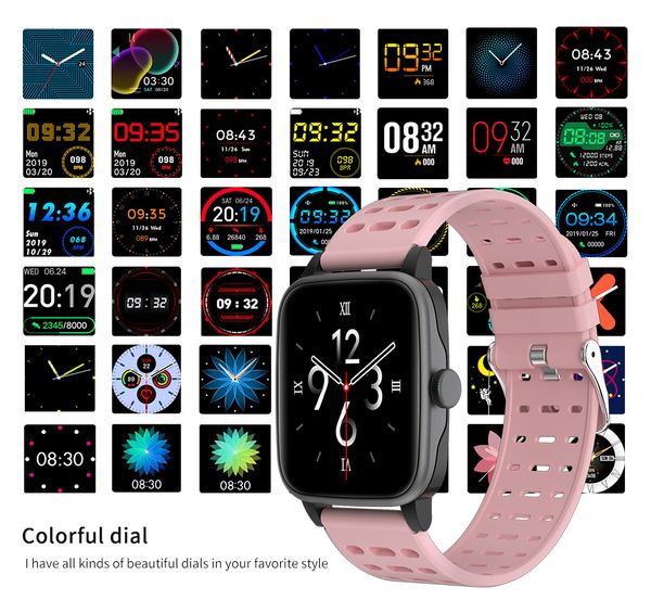 

hot p30 смарт часы diy циферблатов частота сердечных сокращений кровяное давление ip68 водонепроницаемый несколько режимов спорта женщины му