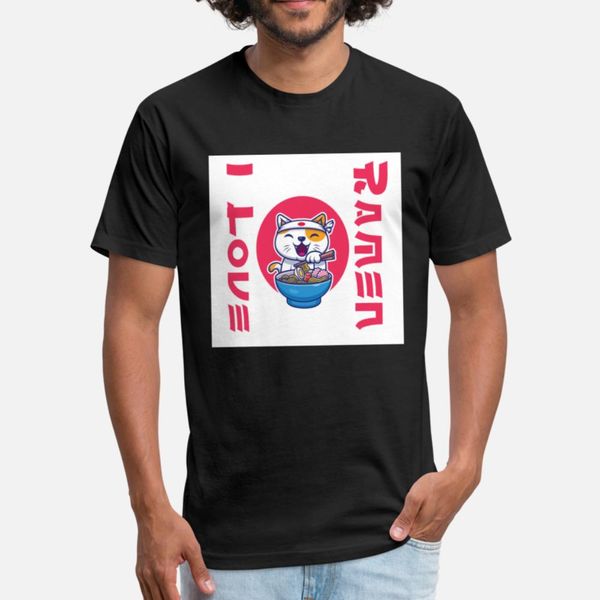 

cat japan eats pasta ramen / i love ramen / text t shirt kawaii sportswear tracksuit hoodie sweatshirt