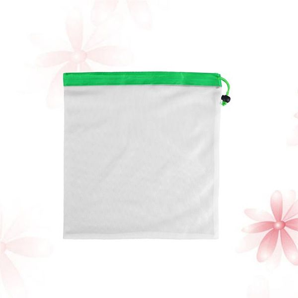 

многоразовые сумки дружелюбный моющийся продуктовый прочный сетка мешка эко продукция для хранения фруктов, покупки 1 шт. bbyujs worhome