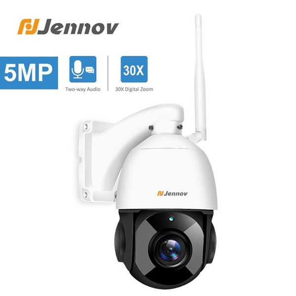 

jennov 5mp 30x zoom wifi ptz hd ip camera cctv security speed dome wireless camera two way audio ir video surveillance outdoor