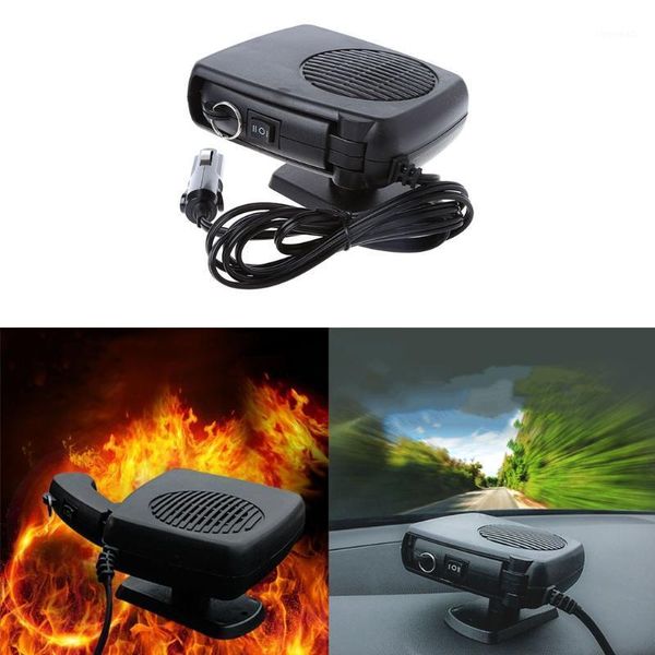 

2 in 1 car portable ceramic heating cooling heater fan defroster demister dc 24v/24v1