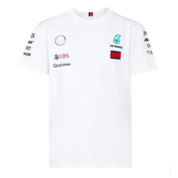 

luxury men's petronas mercedes brand t shirts amg f1 lewis hamilton benz t-shirts formula one polo pit grand prix motorcycle fast dry r, White;black