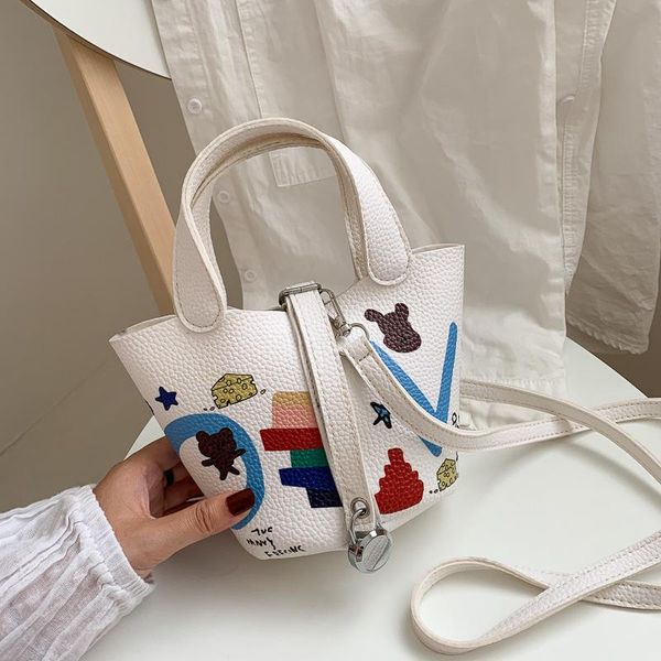 

2020 лето новых женщин симпатичные мобильный телефон сумка мультфильм printed messenger плеча портативный мода все матча повседневная модные