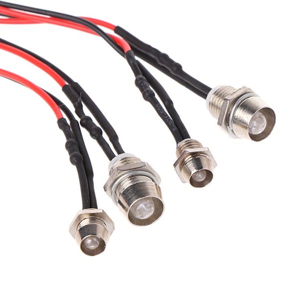 

rc on-road model drift car new led night 5mm & 3mm headlamps headlights light
