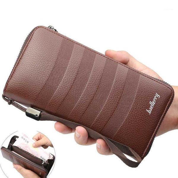 

wallets fashion arrival pu men large capacity driver license phone wallet casual male clutch long zipper coin purses carteir1, Red;black