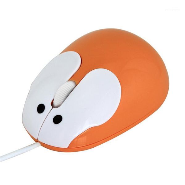 

cute cartoon usb cable portable wireless computer mouse creative children's gifts pelectric mouse1