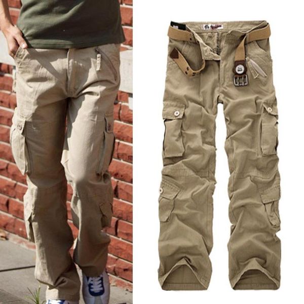 

outdoor camouflage overalls men's outdoor casual street style 2020 fashion, Black